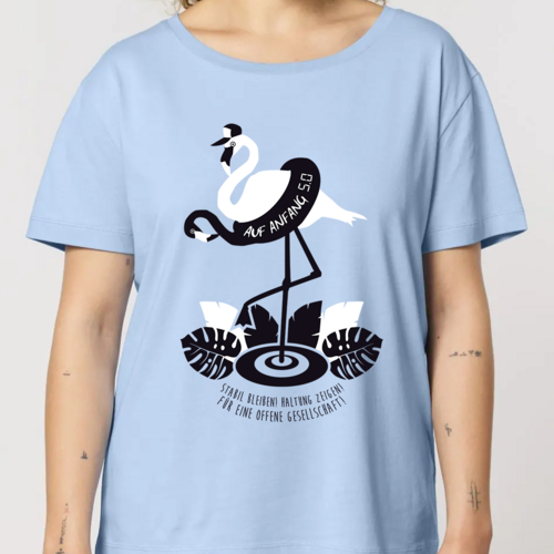 Festivalshirt Auf Anfang! 2025 (Bio & Fair)